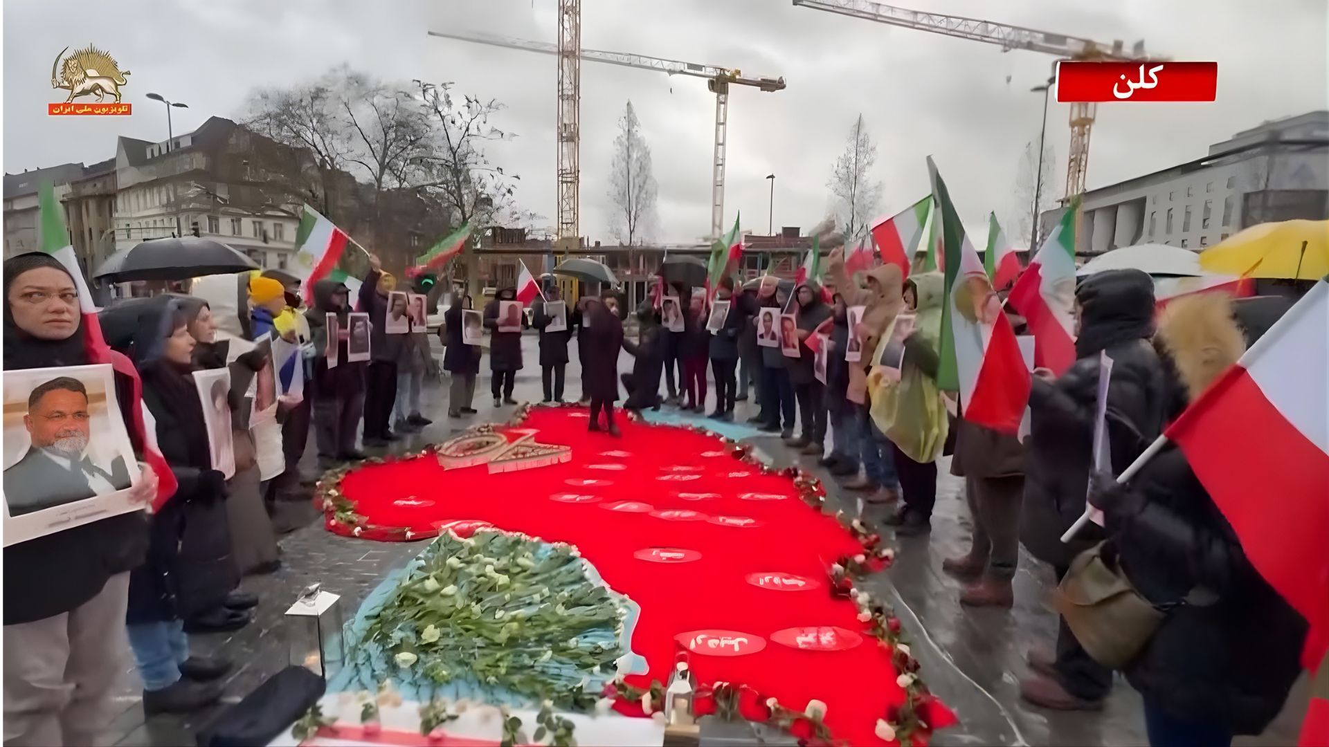 تظاهرات یاران شورشگر در گرامیداشت شهیدان قیام